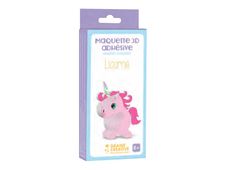 Graine Creative - Jeu d'adhésifs pour modèles 3D - licorne
