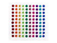 Graine Creative - 100 strass - 5 mm - couleurs vives assorties