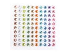 Graine Creative - strass - 100 pièces - 5 mm - pastel