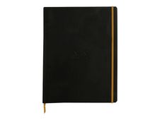 RHODIA Rhodiarama - Carnet souple A4+ - 160 pages - ligné - noir