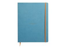 RHODIA Rhodiarama - Carnet souple A4+ - 160 pages - ligné - turquoise