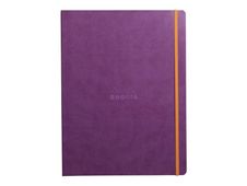 RHODIA Rhodiarama - Carnet souple A4+ - 160 pages - ligné - violet