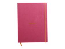 RHODIA Rhodiarama - Carnet souple A4+ - 160 pages - ligné - framboise