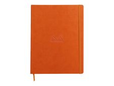 RHODIA Rhodiarama - Carnet souple A4+ - 160 pages - ligné - tangerine