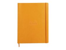 RHODIA Rhodiarama - Carnet souple A4+ - 160 pages - ligné - orange