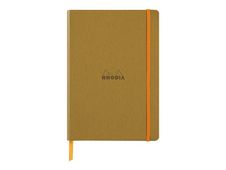 RHODIA Rhodiarama - Carnet souple A5 - 160 pages - ligné - or