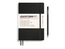 Leuchtturm1917 - Carnet de notes souple A5 - ligné - noir