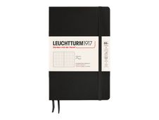 Leuchtturm1917 - Carnet de notes souple B6+ - pointillés - noir