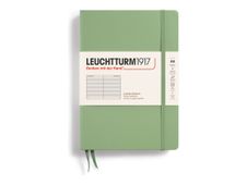 Leuchtturm1917 - Carnet de notes rigide A5 - ligné - vert sauge