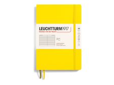 Leuchtturm1917 - Carnet de notes souple A5 - ligné - jaune citron