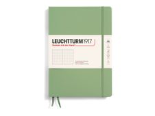 Leuchtturm1917 - Carnet de notes rigide - composition B5 - pointillés - vert sauge