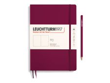 Leuchtturm1917 - Carnet de notes souple - composition B5 - uni - bordeaux