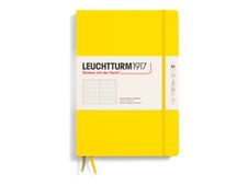 Leuchtturm1917 - Carnet de notes rigide - composition B5 - pointillés - jaune citron