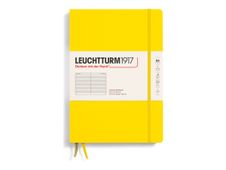 Leuchtturm1917 - Carnet de notes rigide - composition B5 - ligné - jaune citron