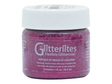 Angelus Glitterlites - Peinture - framboise - 29,5 ml
