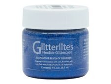 Angelus Glitterlites - Peinture - bleu étoile - 29,5 ml