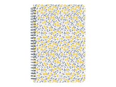 Oberthur Bilbao - Carnet de notes souple - B6 - ligné - 200 pages - fleurs