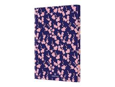 Oberthur Malaga - Carnet de notes souple ligné - A5 - 200 pages - blossom