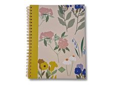 Blue Art Mr&Mrs Clynk Lilla - Carnet de notes à spirale - 15 x 20 cm - ligné - 120 pages - Rye