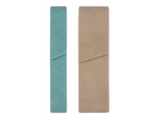 Oberthur Nomade - Etui simple pour stylo - bleu céladon