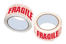 Sign - Ruban adhésif d'emballage - Fragile - 50 mm x 66 m