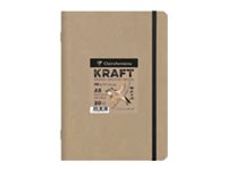 Clairefontaine Kraft - Carnet de dessin - A4 - 20 feuilles - 115 gr