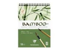 Clairefontaine Bamboo - Bloc encollé aquarelle - 15 feuilles - A3 - 250 gr