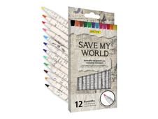 Online Save My World - 12 Crayons de couleur