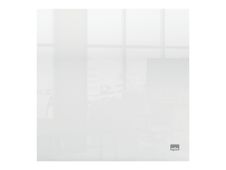 Nobo - Tableau blanc - montable sur mur, bureau - 30 x 30 cm - acrylique - transparent