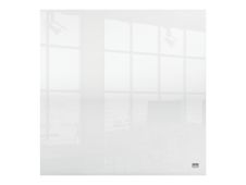 Nobo - Mini tableau blanc de bureau ou mural - 45 x 45 cm -  effaçable à sec - acrylique transparent