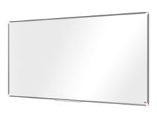 Nobo Premium Plus - Tableau blanc - montable sur mur - 180 x 90 cm - acier peint - magnétique - blanc