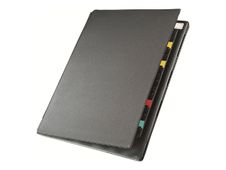 Nobo Mini - planning à cartes - 17 logements x 4 colonnes - noir