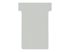 Nobo fiche en T - 4.85 x 8.5 cm - gris (pack de 100)
