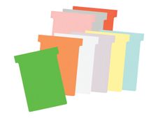 Nobo fiche en T - 8 x 12 cm - gris (pack de 100)