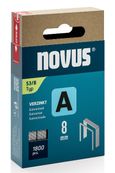 Novus - nietjes - 53/8 - 11.3 x 8 mm - pak van 2000