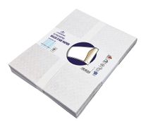 La Couronne - 10 Pochettes bulles d'air papier  270 x 360 mm - Bicouche 100 gr - kraft blanc - bande auto-adhésive