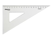 Aristo College - Équerre 30 cm - 45° - transparent