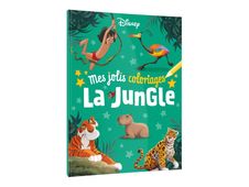 Mes jolis coloriages - La jungle - livre à colorier - Disney classiques