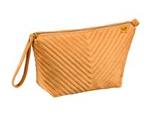 Trousse pochette Colette - 1 compartiment - jaune moutarde - Quo Vadis