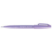 Pentel Arts Brush Sign Pen - Roller - violet clair