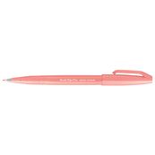 Pentel Arts Brush Sign Pen - Roller - corail