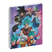 Cahier de textes à spirale Dragon Ball S - 17 x 22 cm - rose - Exacompta