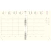 Recharge pour agenda SAD 18S 16 mois - 1 semaine sur 2 pages - 15 x 17 cm - Exacompta
