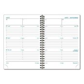 Recharge pour agenda SAD 19S 16 mois - 1 semaine sur 2 pages - 14 x 18 cm - Exacompta