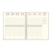 Recharge pour agenda SAD 22S 16 mois - 1 semaine sur 2 pages - 18,5 x 22,5 cm - Exacompta
