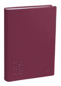 Agenda Touch - 1 semaine sur 2 pages - 16 x 24 cm - bordeaux - Quo Vadis