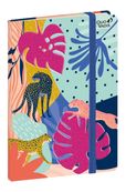 Quo Vadis - Carnet de notes - Jungle spirit - Multicolore - Pages Lignées - 15x21 cm - Papier Clairefontaine blanc - Fabrication française