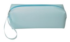 Trousse rectangulaire School Eva Mesh - 1 compartiment - bleu - Carpentras