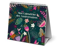 Chevaler calendrier perpétuel des anniversaires - 15,5 x 14,7 cm  - Bouchut