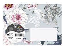 Pollen Botanic Garden Collection - 20 Enveloppes - 114 x 162 mm - bleu clair